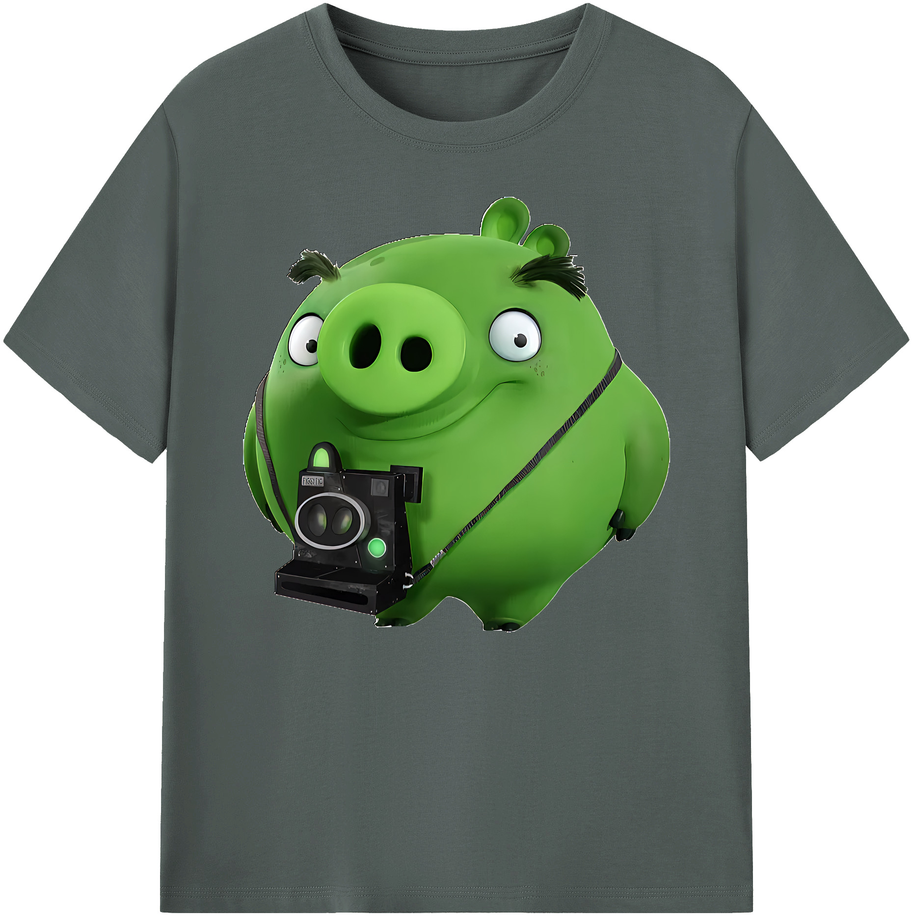 （画像用） Angry Birds アングリーバード 綿100％ メンズ半袖Tシャツ｜肌触りやわらか＆通気性
